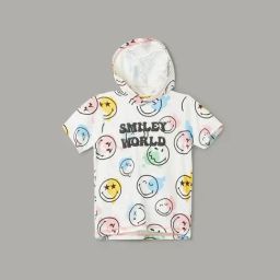 Fame Forever by Lifestyle Kids Off White Printed Regular Fit T-Shirt-picture-45