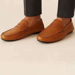 MICHEAL FERAAS Men Leather Loafers-picture-37