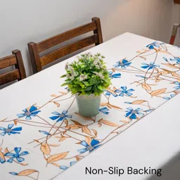 Home Prides Azure Bloom Trail Slub Table image 2