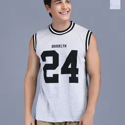 KAY DEE Men Pack of 2 Typography Printed Round Neck Cotton Slim Fit T-shirts-image-76
