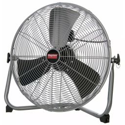 Dayton Floor Fan 20 in Blade Dia 3 Speeds 2700/3150/3650 cfm Non-Oscillating 24 in Ht 24 in Wd, 61LD80-image-2