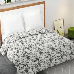 BELVOSTUM White & Black Printed Pure Cotton Duvet Cover-picture-32