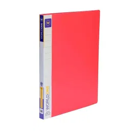 Worldone A4 Size Radiant Assorted 0.8 mm Thick PP Sheet Spring Kobra File for Documents, RF012-7