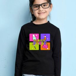 NUSYL Girls Printed T-shirt-picture-41