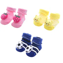 SHOP FRENZY Unisex Kids Cotton Booties-45