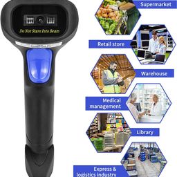 Shreyans 1D Wireless Barcode Scanner with 2.4GHz Nano Receiver for The Best Wireless Scanning Experience | Can Scan 1D Barcode Types Faster Than Other 2D Scanners | Also Supports Wired Scanning image 5