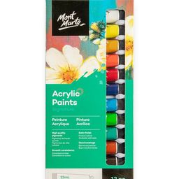 Mont Marte Acrylic Paints 12 x 12ml-17