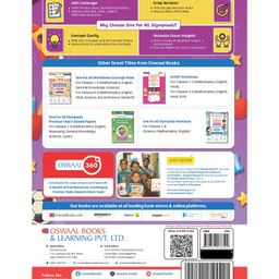 oswaal books Oswaal One for All Olympiads Previous Year Solved Papers Class 3 Reasoning For 2025 Exam image 2