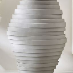 Home Centre Romo Est Noel Grey Textured Ceramic Vase-image-25