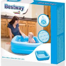 Bestway Inflatable Kiddie Pool for Babies - Blue image 3
