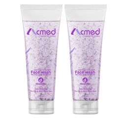ACMED Set Of 2 Pimple Care Face Wash for Acne Prone Skin- 200 ml Each-0