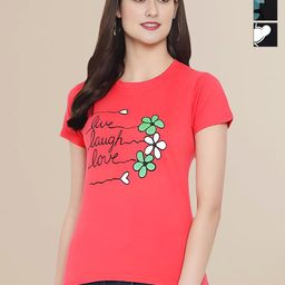 Mast & Harbour Pack Of 3 Typography Printed Cotton T-shirts-image-58