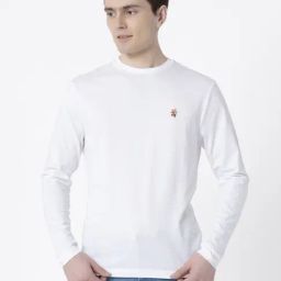 Red Tape White Cotton Regular Fit T-Shirt-image-43