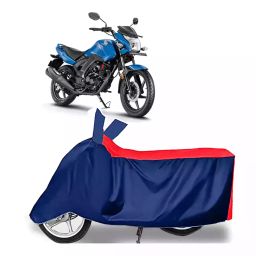 Auto Pearl Two Wheeler Cover with Bag for Honda CB Unicorn 160, Red & Blue-image-35