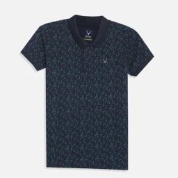 Allen Solly Boys Navy Printed T-shirt-image-67