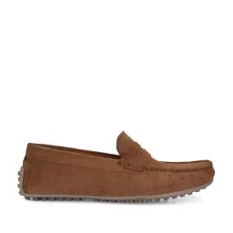 Carlo Romano Men's Tan Casual Loafers-image-77