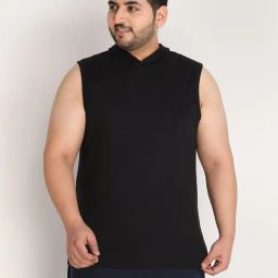 Chkokko Black Cotton Regular Fit T-Shirt-image-23
