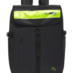 Spykar 20 Ltrs Black Solid Medium Backpack-11