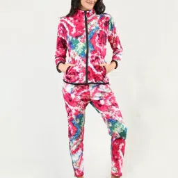 Chkokko Pink Printed Tracksuit-image-35