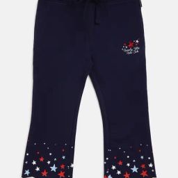 Beverly Hills Polo Club Kids Navy Printed Trackpants-image-63