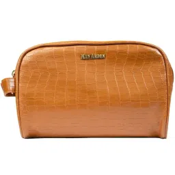 Man Arden Tan Animal Effect Medium Leather Pouch-picture-33