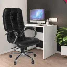 Adiko Systems Black Leatherette High Back Executive Chair-picture-21