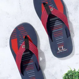 Carlton London Men's Red Flip Flops-image-24