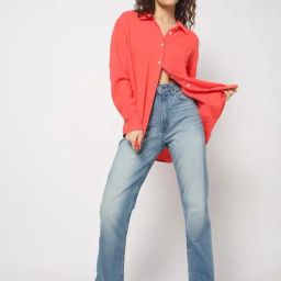 GAP Blue Cotton Solid Jeans-image-88