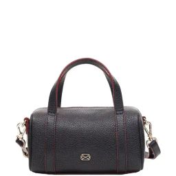 You & Vee Black Solid Medium Sling Handbag-image-69