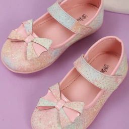 Kidsville Kids Peach Mary Jane Shoes-image-98