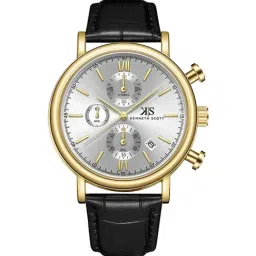 Kenneth Scott K23151-GLBW Chronograph Analog Watch For Men-picture-41