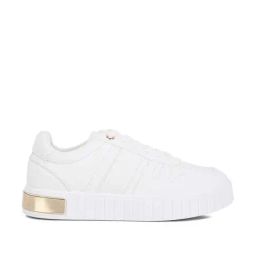 London Rag Women's White Casual Sneakers-image-49