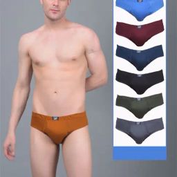 Dollar Lehar Assorted Cotton Regular Fit Briefs - Pack Of 7-image-88
