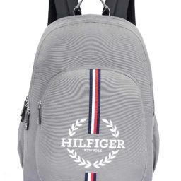 TOMMY HILFIGER 28 Granite Grey & Black Backpack with Raincover-image-67