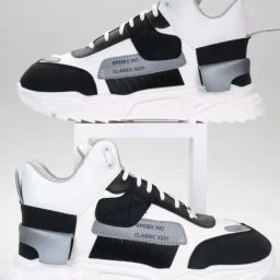 Rapid Box Men's White Casual Sneakers-image-12