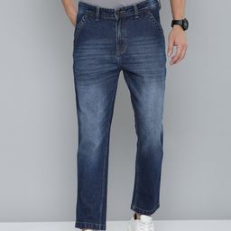 R.Code by The Roadster Life Co. Men Relaxed Fit Light Fade Jeans-image-16