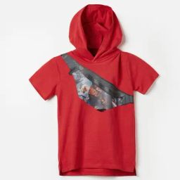 Fame Forever by Lifestyle Kids Red Printed Regular Fit T-Shirt-image-74