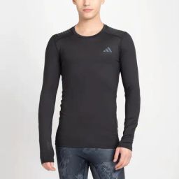 Adidas Black Tight Sports T-Shirt-picture-23
