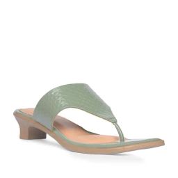 Bata Women's DARIA Green Thong Sandals-image-67