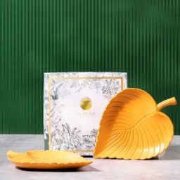 S. G. Home Leaf Platter Gift Box-image-31
