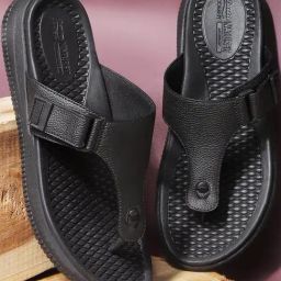 Bata Comfit by Bata Men's IAN Black T-Strap Sandals-14