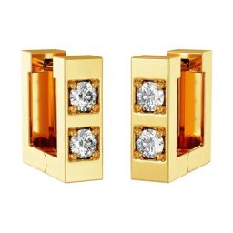 Joyalukkas 22k (916) Sculpted Square Gold Earrings For Women-image-30