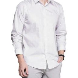 Simon Carter London Grey Printed Slim Fit Shirt-picture-42