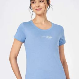 Dreamz by Pantaloons Blue Cotton T-Shirt-picture-32