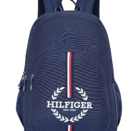 TOMMY HILFIGER 28 Navy Backpack with Raincover-image-54