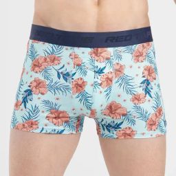 Red Tape Blue Comfort Fit Floral Print Trunks-picture-31