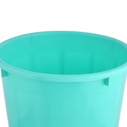 Kuber Industries Green & Pink 3 Pcs Open Garbage Dustbin 7 L image 2