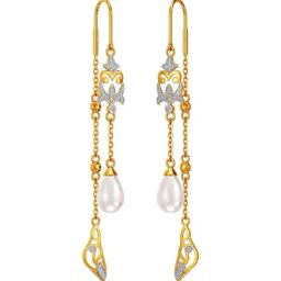 Joyalukkas 22k (916) Classic Motifs Gold Earrings For Women-picture-20