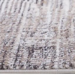 Obsessions Brown & Dark Grey Abstract Polypropylene And Polyester Runner - Small image 4