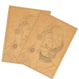 BS AMOR Set Of 2 Plain Wood Boards Art and Craft-13